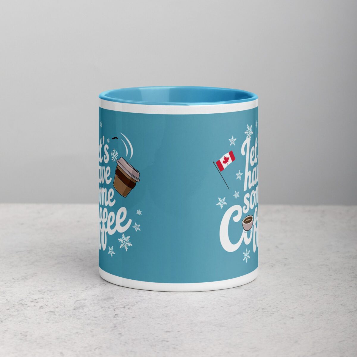 Let's Have Some Coffee Canada Day Mug - Image 13