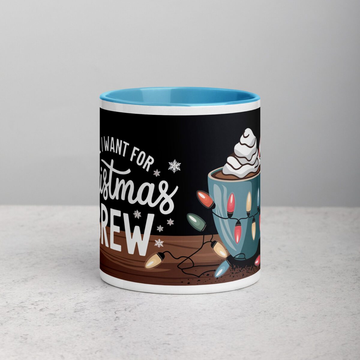 All I Want for Christmas is Brew Coffee Mug - Image 13