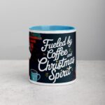 Fueled by Coffee and Christmas Spirit Mug - Image 13