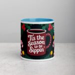 Tis the Season to Be Sippin Christmas Mug - Image 13