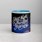 Silent Night, Caffeinated Morning Coffee Mug - Image 13