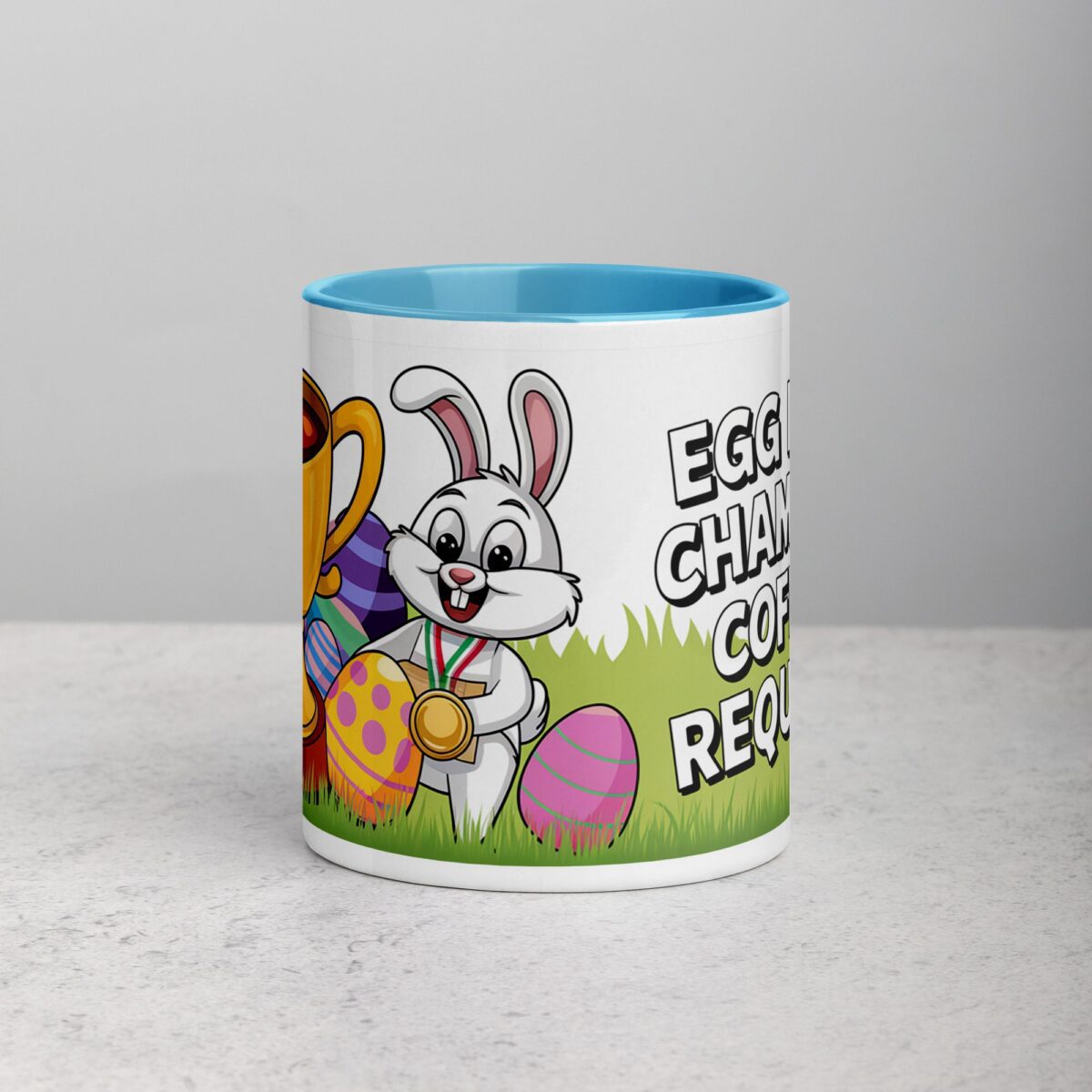 Egg Hunt Champion, Coffee Required Easter Mug - Image 13