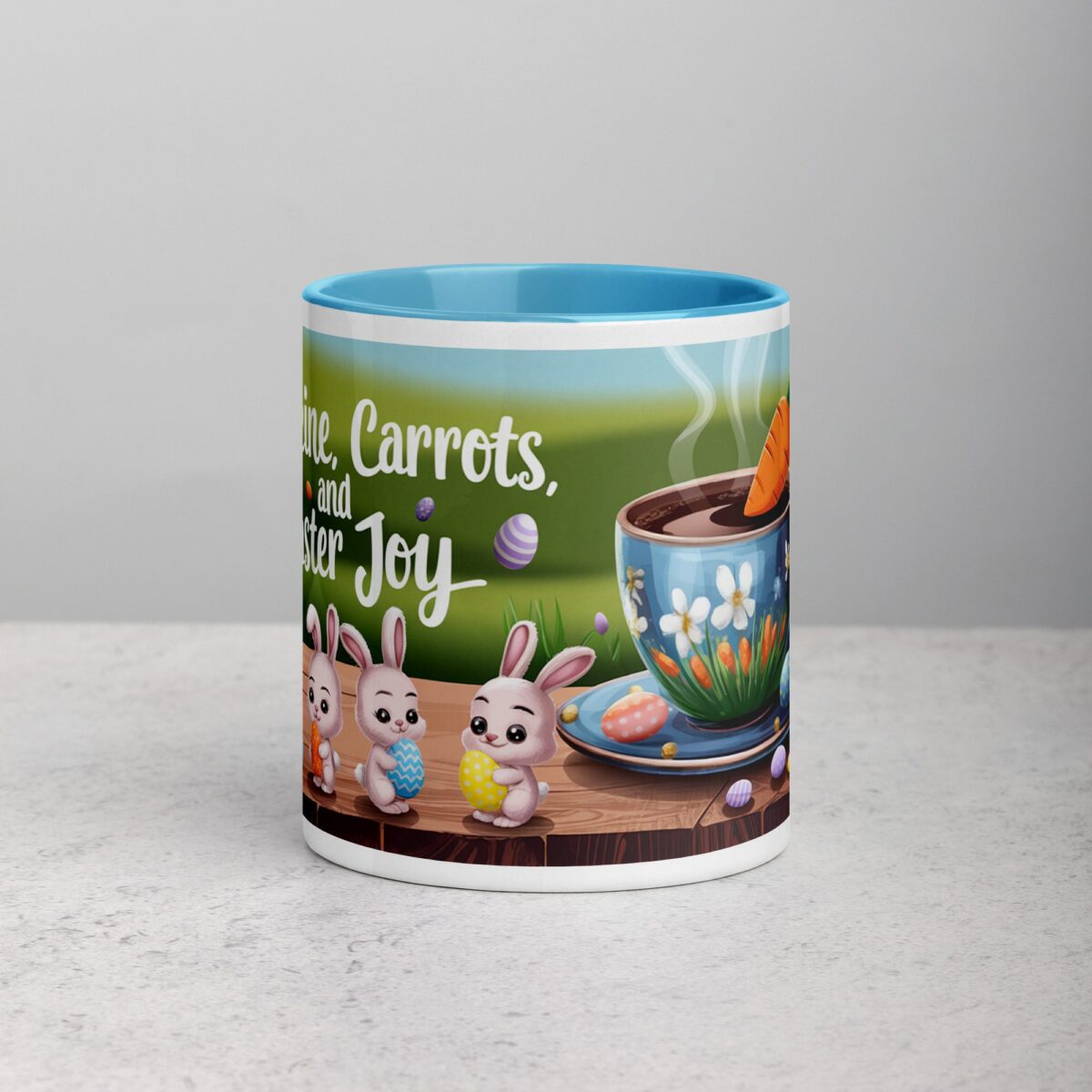 Caffeine, Carrots, and Easter Joy Coffee Mug - Image 13
