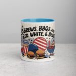 Brews, BBQs, & Red, White, & Blue Coffee Mug - Image 13