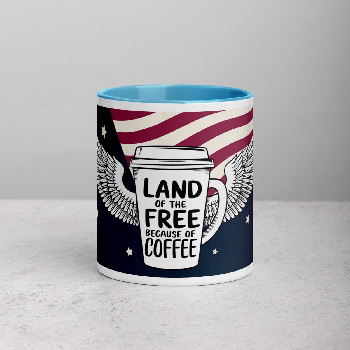 Land of the Free, Because of Coffee Mug - Image 13