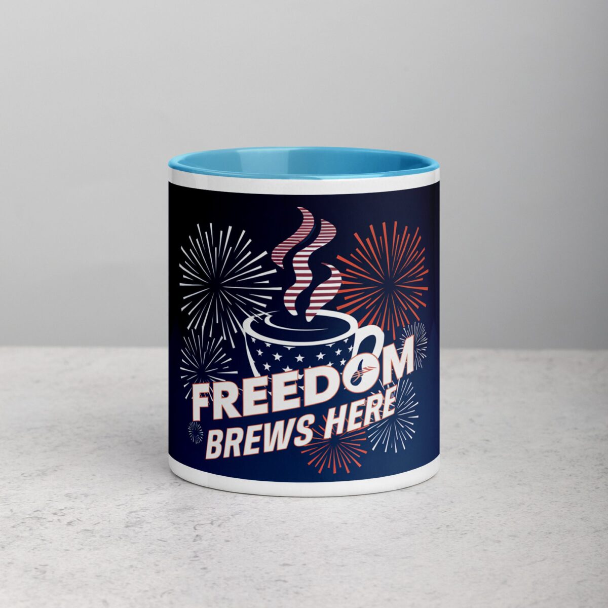 Freedom Brews Here Independence Day Mug - Image 13