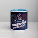 Freedom Brews Here Independence Day Mug - Image 13