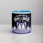 I’m Here for the Boos & Brews Ghost Coffee Mug - Image 13