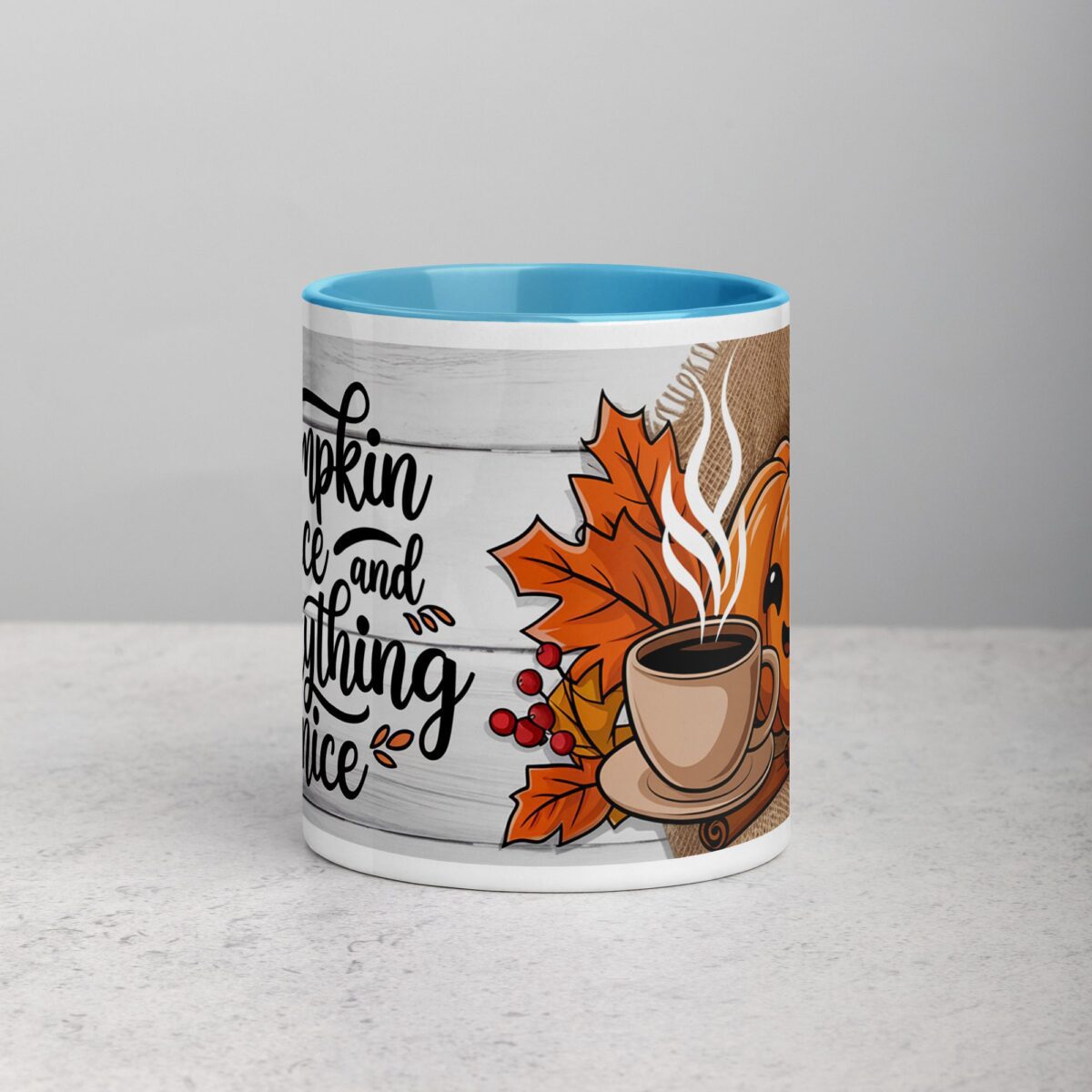 Pumpkin Spice & Everything Nice Thanksgiving Mug - Image 13