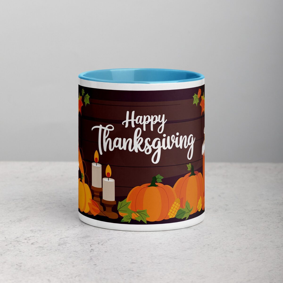 Happy Thanksgiving Elegant Coffee Mug & Tea Cup - Image 13