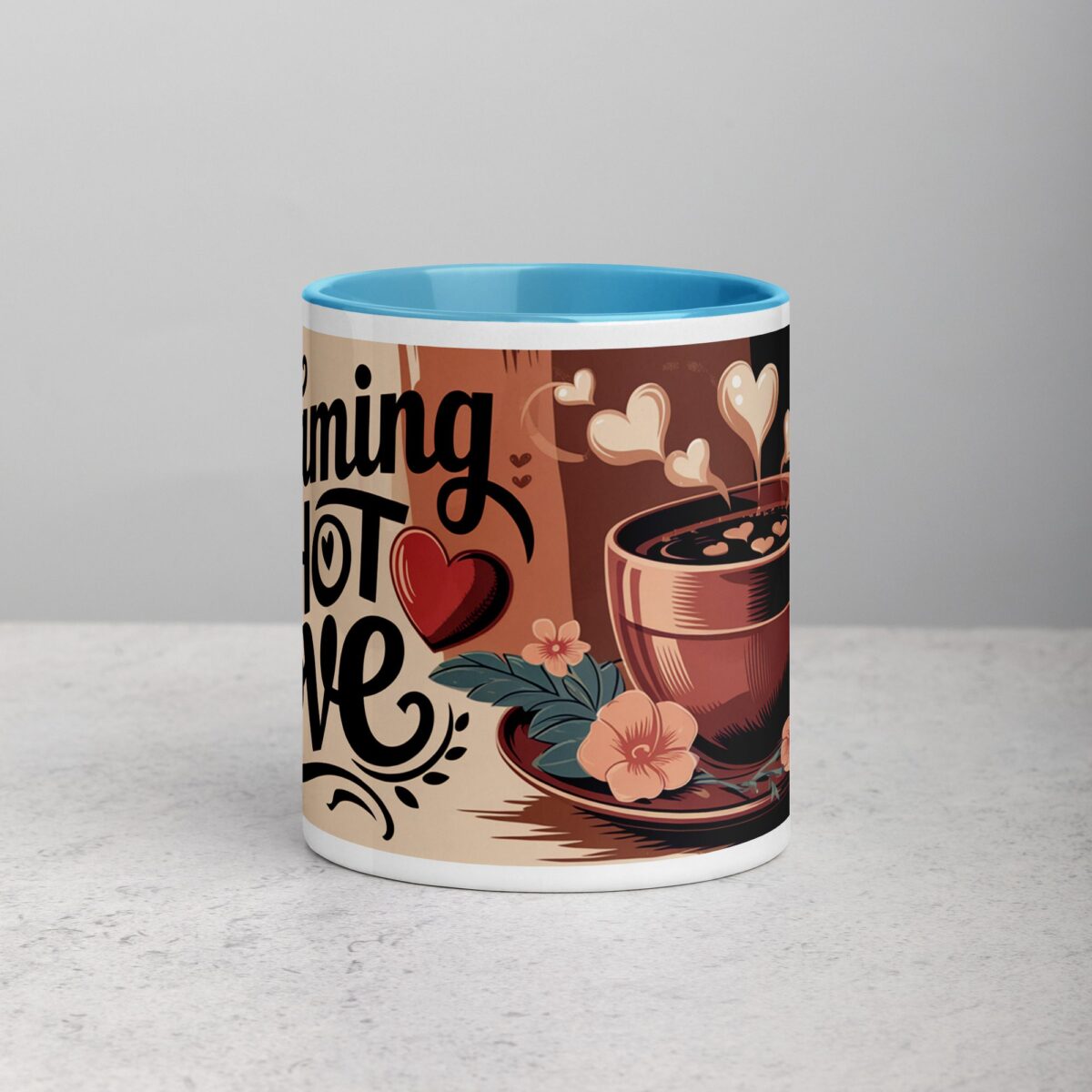Steaming Hot Love Valentines Day Coffee Mug - Image 13