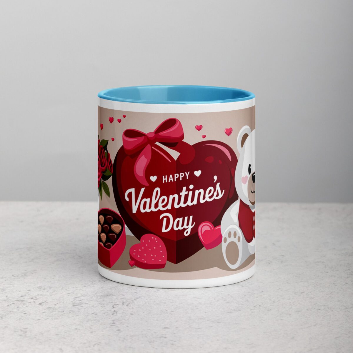 Happy Valentine's Day Sophisticated Coffee Mug - Image 13