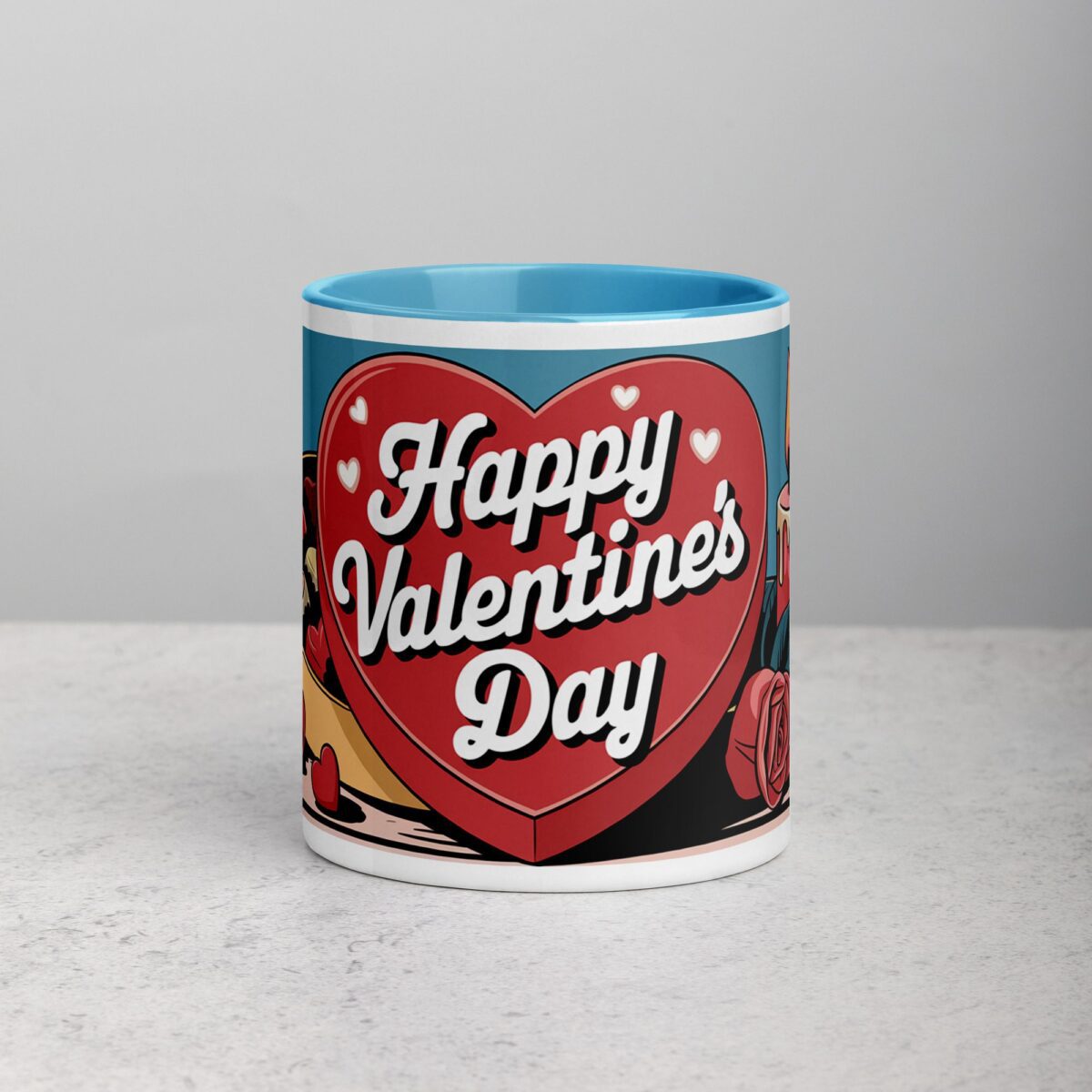 Happy Valentine's Day Retro Coffee Mug - Image 13