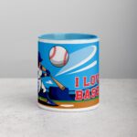 I Love Baseball Fun Coffee Mug & Tea Cup - Image 13