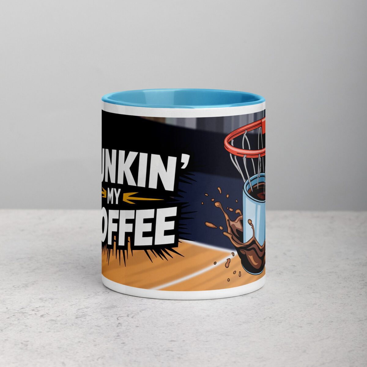 Dunkin' My Coffee Basketball Mug - Image 13