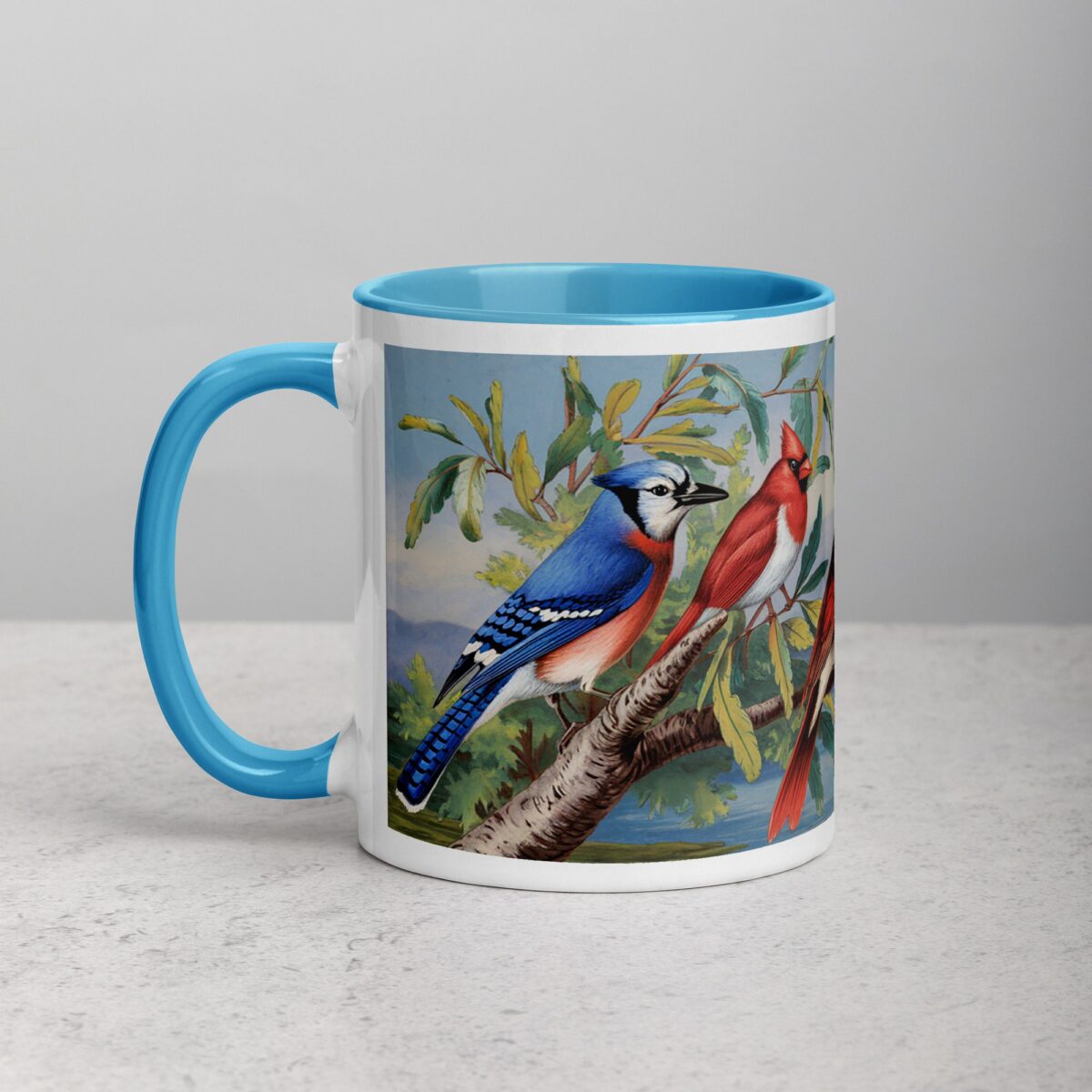 Bird on a Branch Coffee Mug & Tea Cup - Image 14