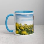 Bunny with Flowers Coffee Mug & Tea Cup - Image 14