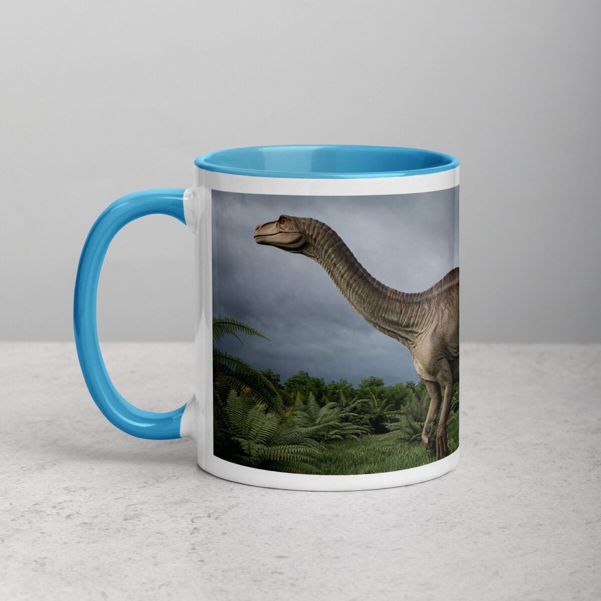 T-Rex Dinosaur in Wild Coffee Mug & Tea Cup - Image 14