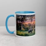 Elephant Jungle Sunset Coffee Mug & Tea Cup - Image 14