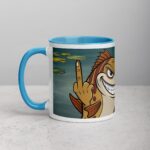 Middle Finger Fish Coffee Mug & Tea Cup - Image 14