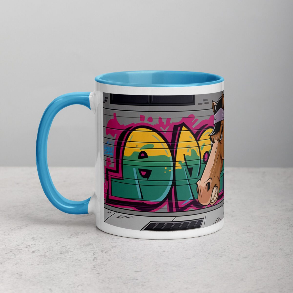 Thug Life Gangster Horse Coffee Mug & Tea Cup - Image 14