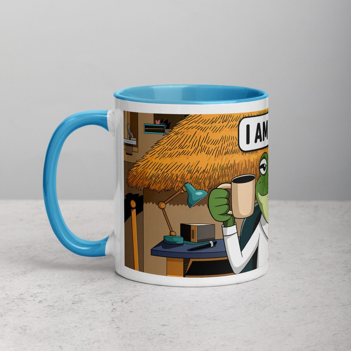 I am a Boss Frog Coffee Mug & Tea Cup - Image 14
