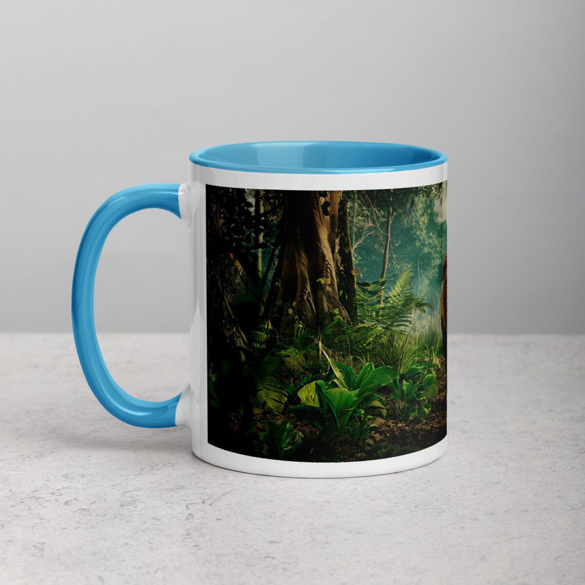 Majestic Lion Walking Through Jungle Mug - Image 14