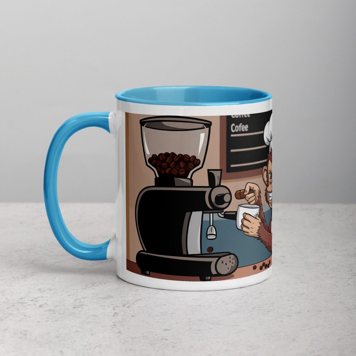 Monkey See Monkey Brew Coffee Mug - Image 14