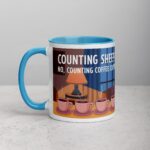 Counting Sheep? No, Counting Coffee Cups Mug - Image 14