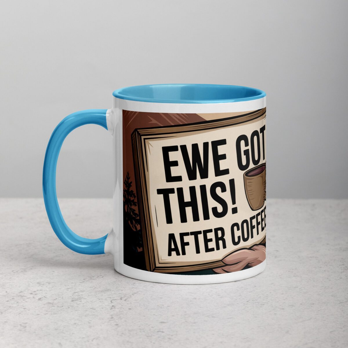 Ewe Got This! After Coffee Sheep Mug - Image 14