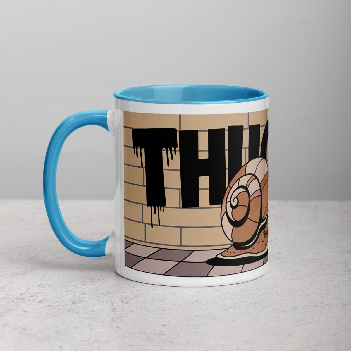 Thug Life Gangster Snail Coffee Mug & Tea Cup - Image 14