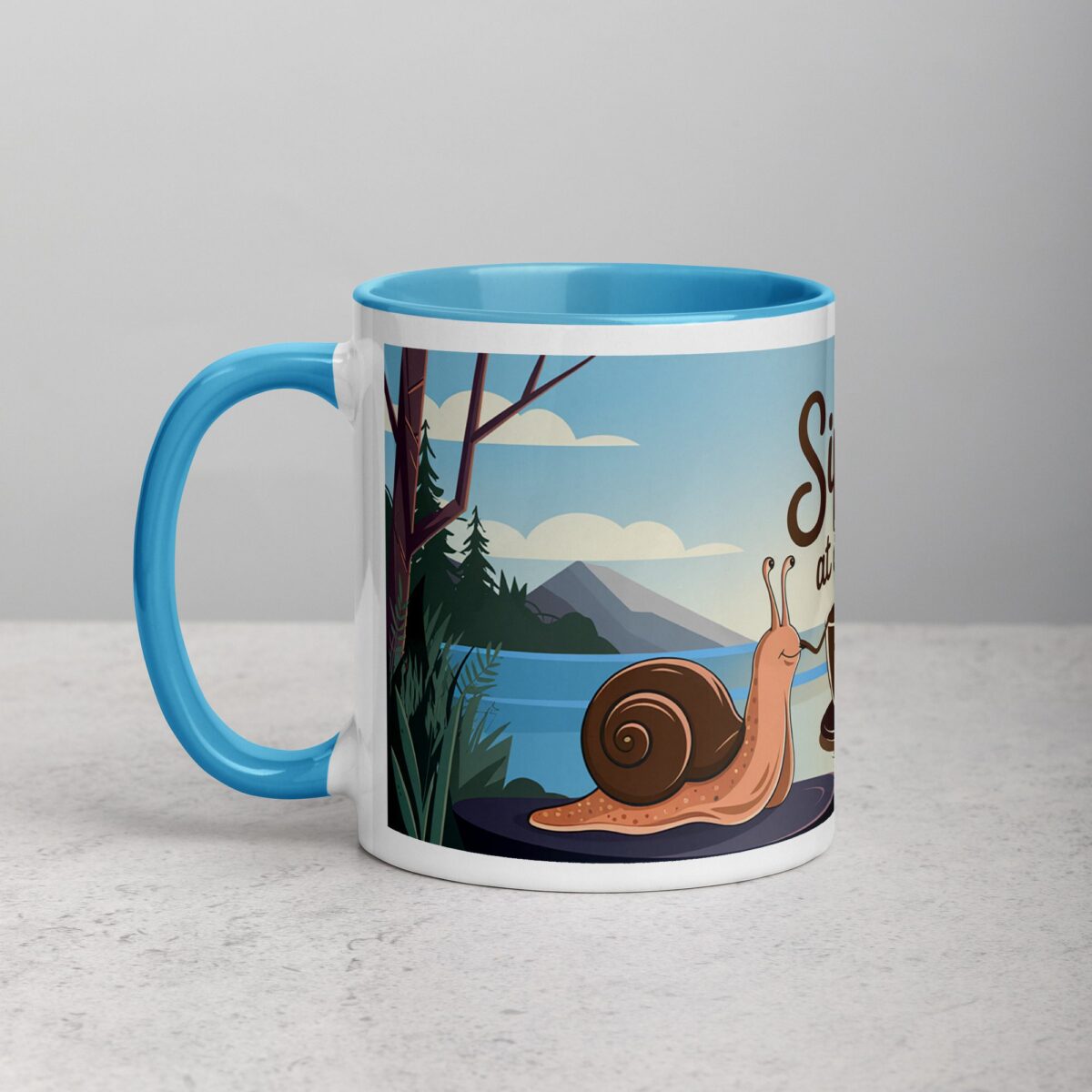 Sippin’ at My Own Pace Snail Coffee Mug - Image 14
