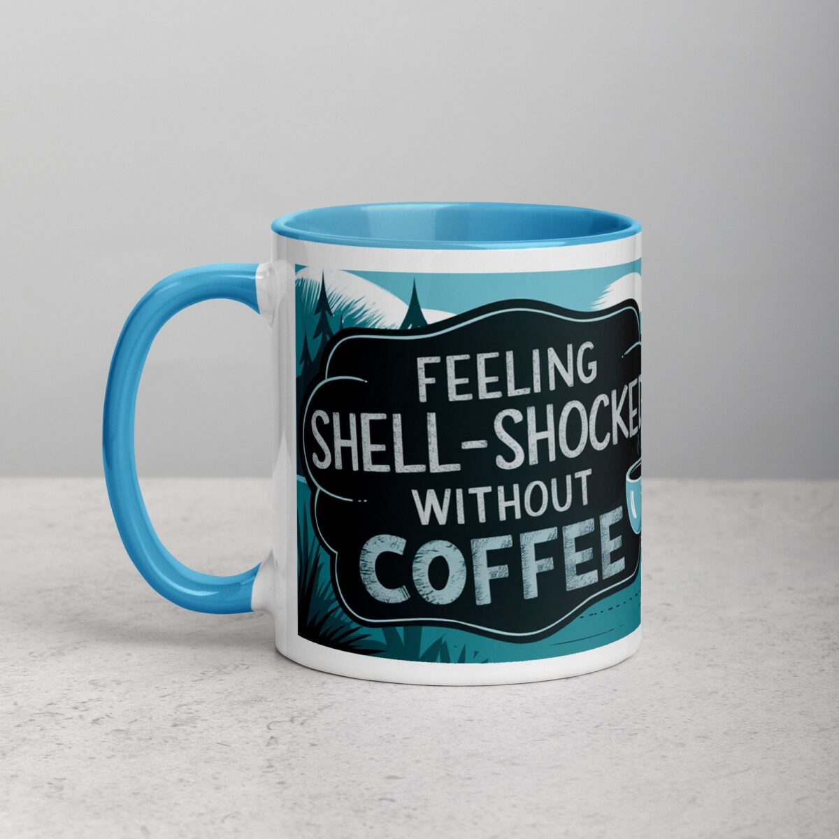 Feeling Shell-Shocked Without Coffee Snail Mug - Image 14