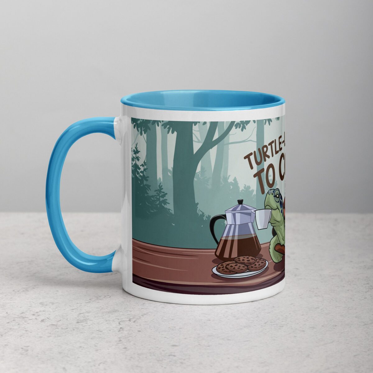 Turtle-ly Addicted to Coffee Mug - Image 14