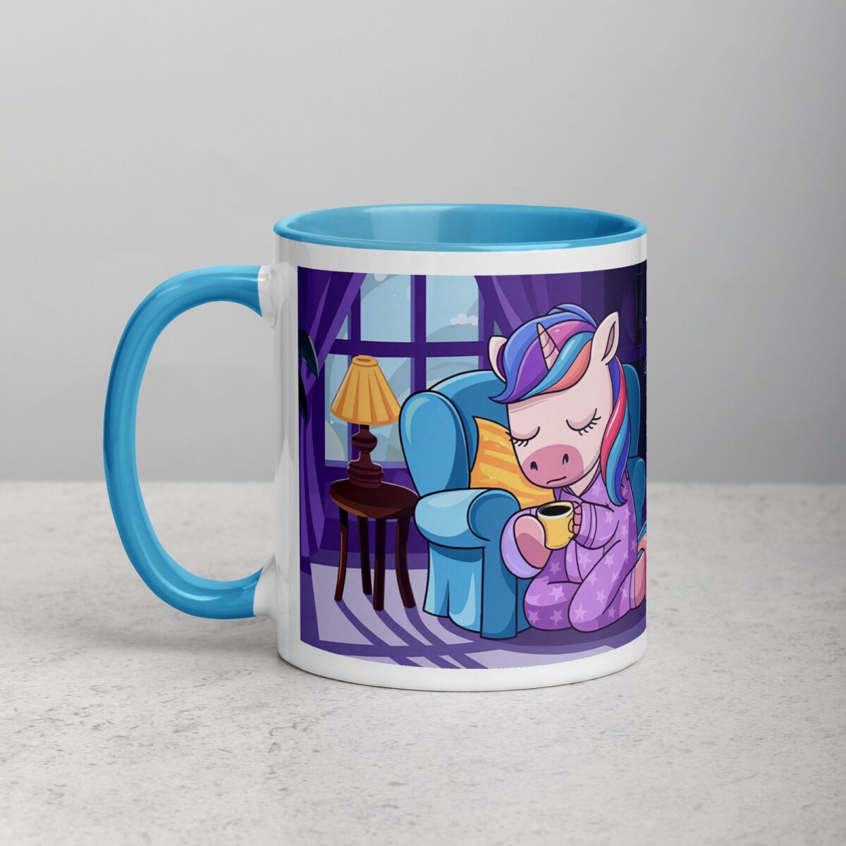 Too Magical for Mornings Without Coffee Unicorn Mug - Image 14