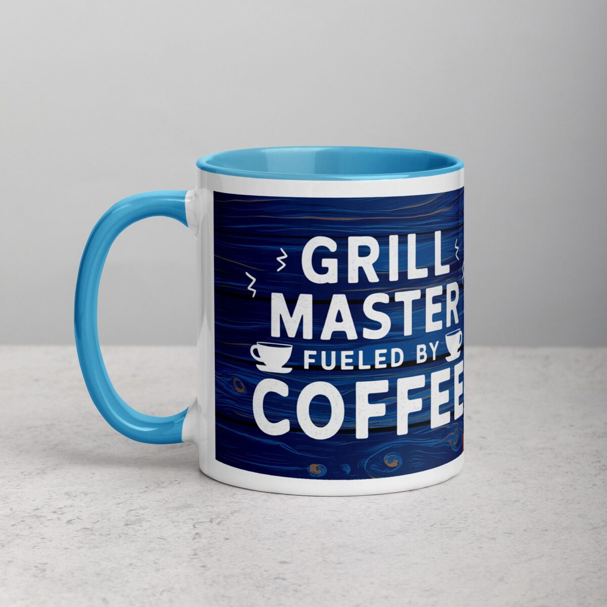 Grill Master Fueled by Coffee Dad Coffee Mug - Image 14
