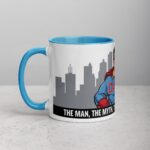 The Man, The Myth, The Legend... and His Coffee Dad Superhero Mug - Image 14