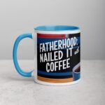 Fatherhood: Nailed It (With Coffee) Dad Mug - Image 14