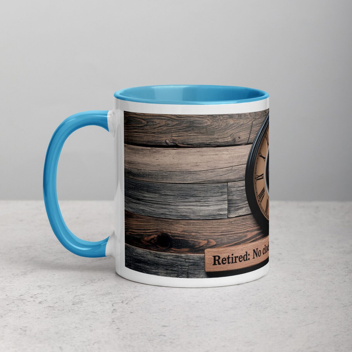 Retired: No Clock, No Boss, Just Coffee Retirement Mug - Image 14