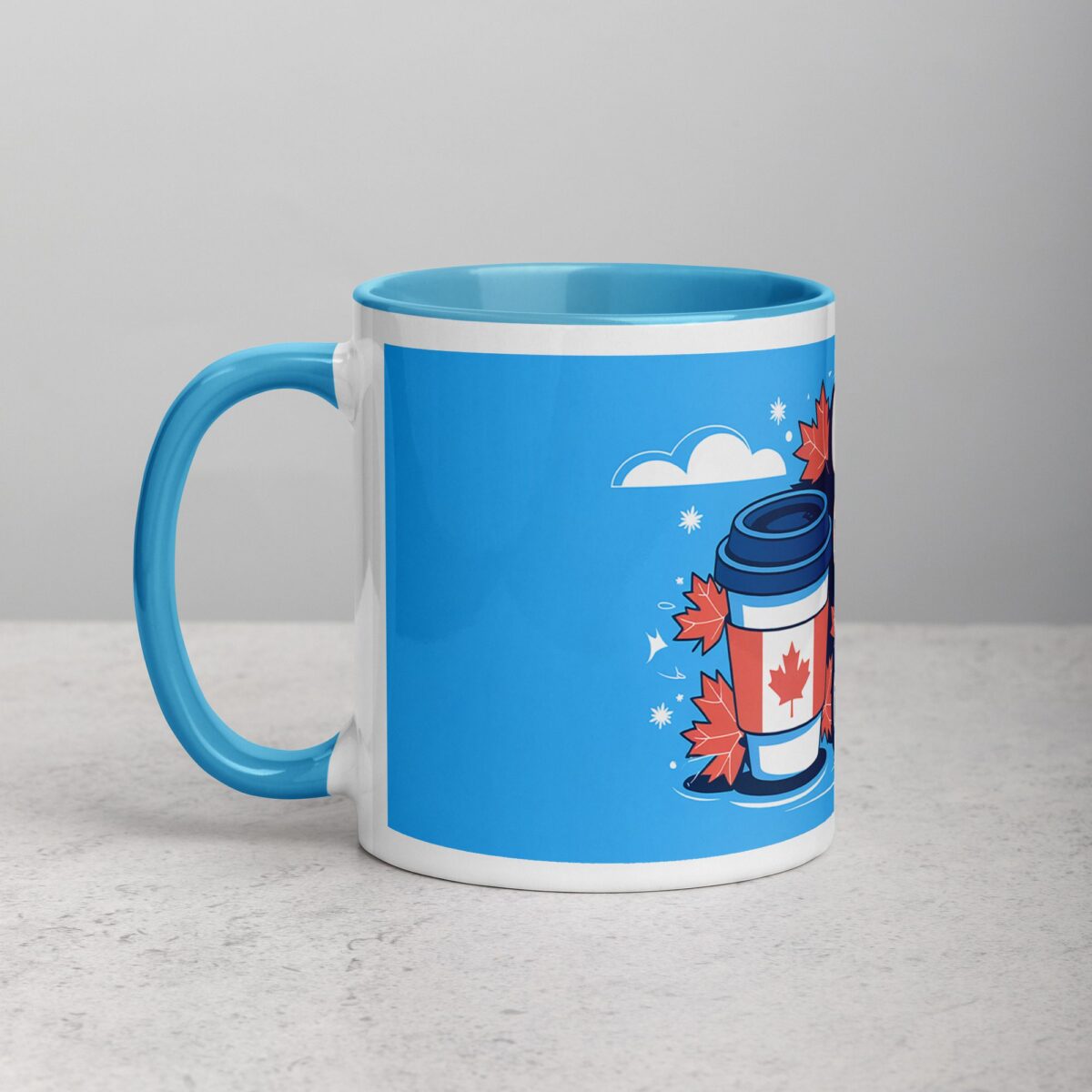Oh, Canada and Coffee! Mug & Tea Cup - Image 14