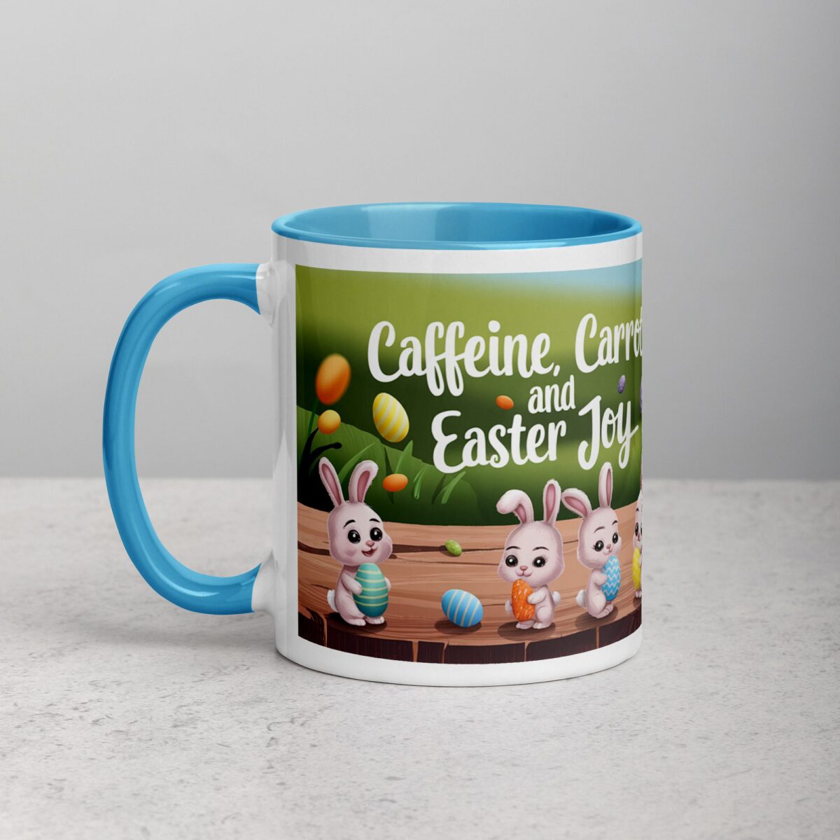 Caffeine, Carrots, and Easter Joy Coffee Mug - Image 14