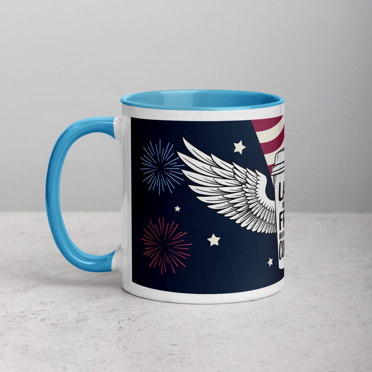 Land of the Free, Because of Coffee Mug - Image 14