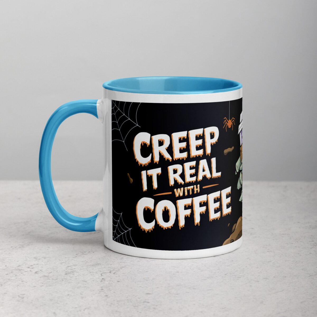 Creep It Real With Coffee Halloween Mug - Image 14