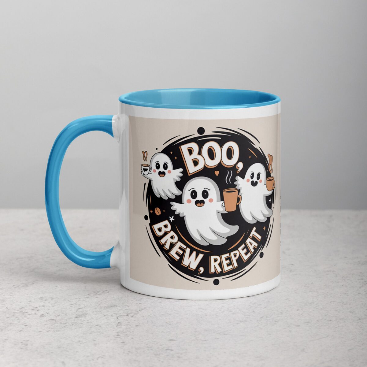 Boo, Brew, Repeat Halloween Coffee Mug - Image 14