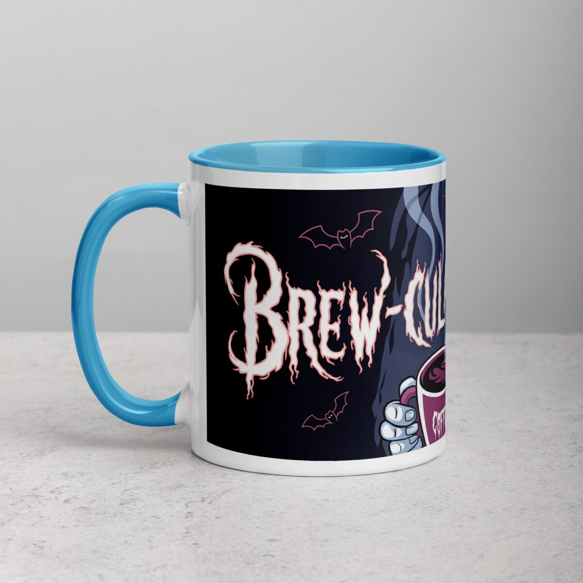 Brew-cula Halloween Dracula Coffee Mug - Image 14