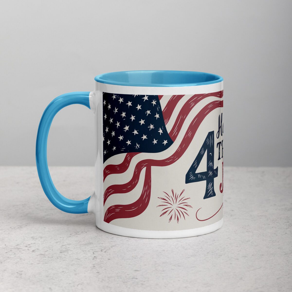 Happy 4th of July Elegant Coffee Mug - Image 14