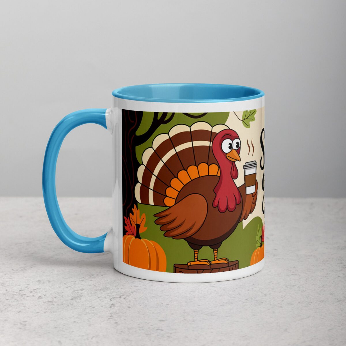Stuffed with Gratitude (and Coffee) Thanksgiving Mug - Image 14