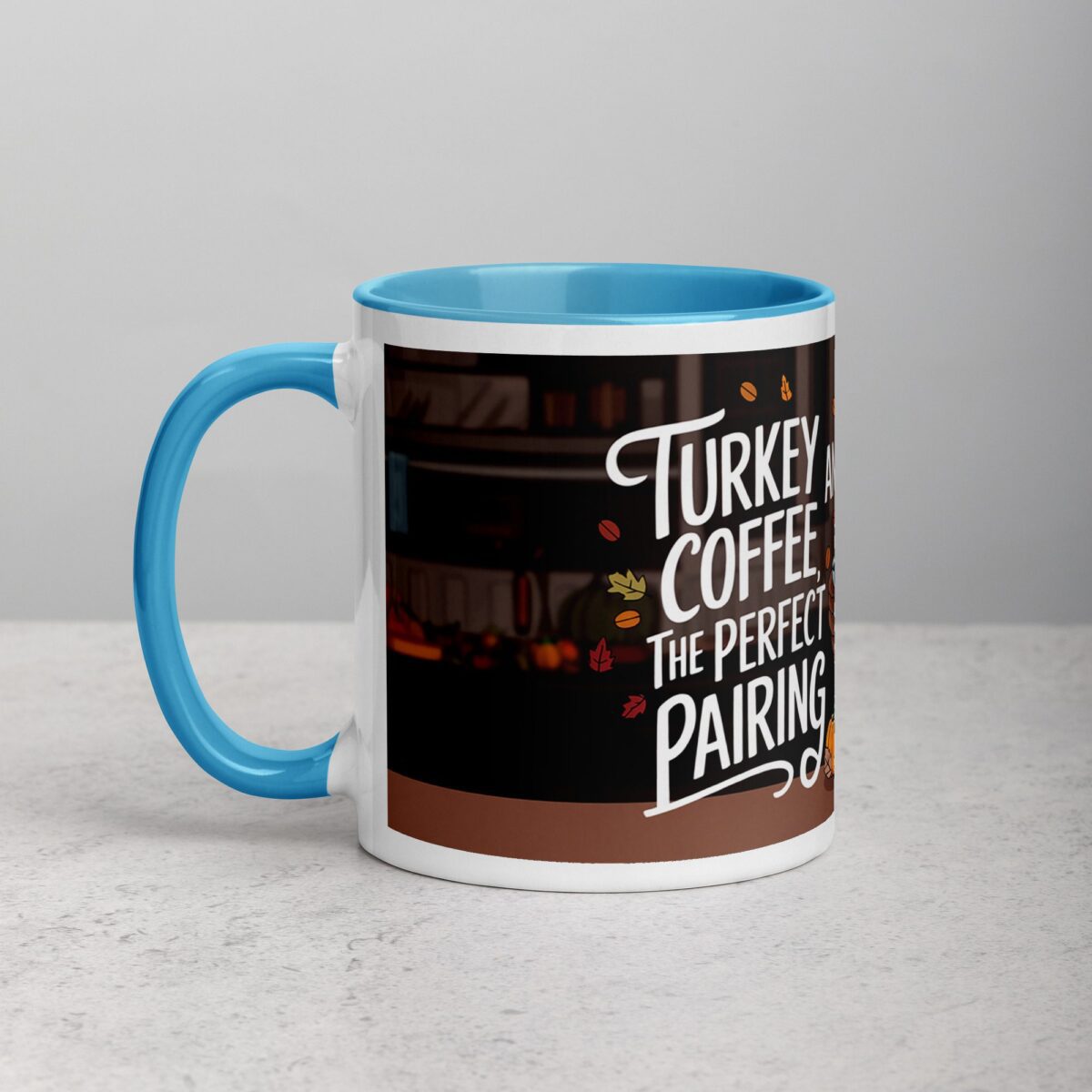 Turkey and Coffee, the Perfect Pairing Thanksgiving Mug - Image 14