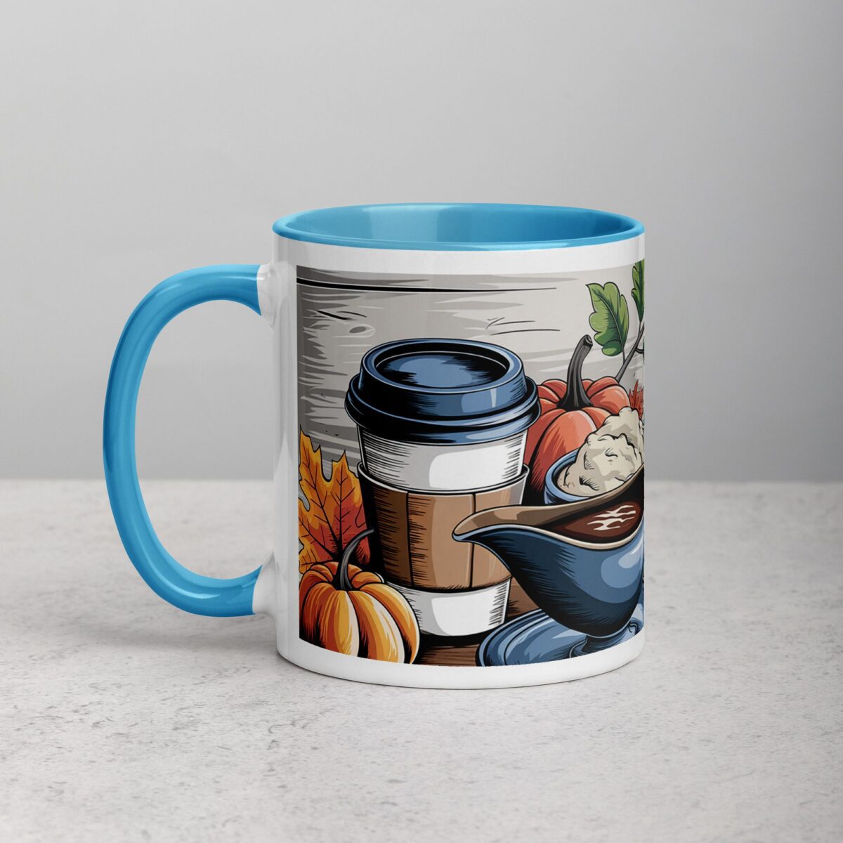 Gravy, Gratitude, and Good Coffee Thanksgiving Mug - Image 14
