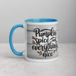 Pumpkin Spice & Everything Nice Thanksgiving Mug - Image 14